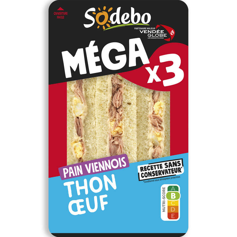 Sandwich Club Thon-Oeuf 230 g