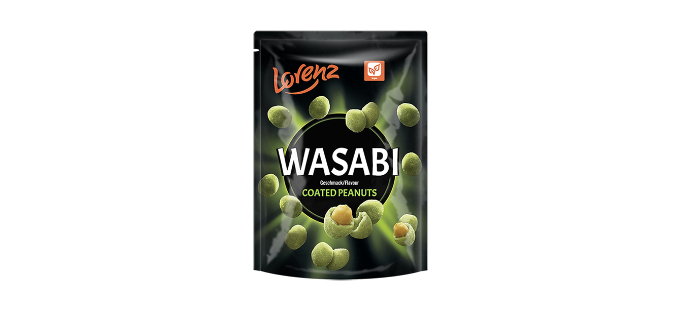 Cacahuètes au Wasabi Lorenz 100gr