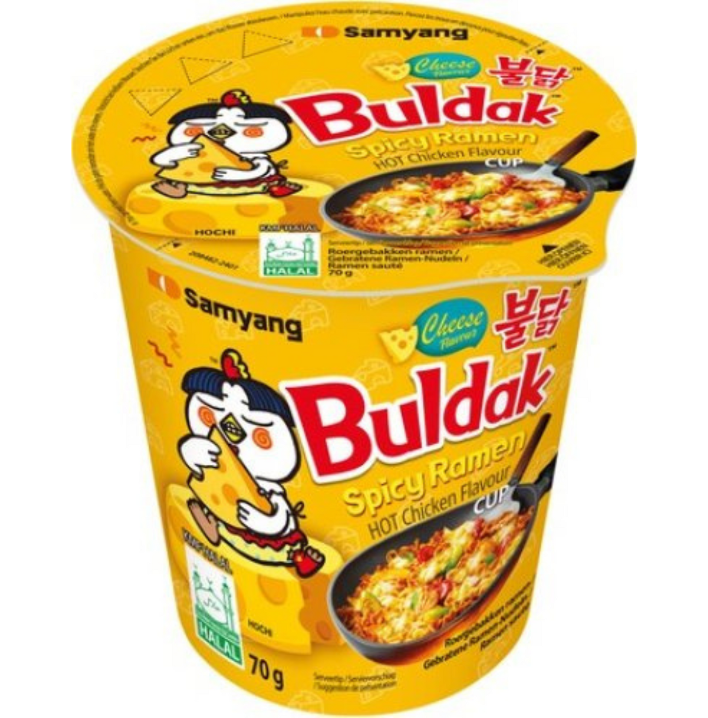 Hot Chicken Ramen Cheese Buldak 70 gr