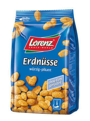 Lorenz Erdnüsse fettfrei, geröstet 150g