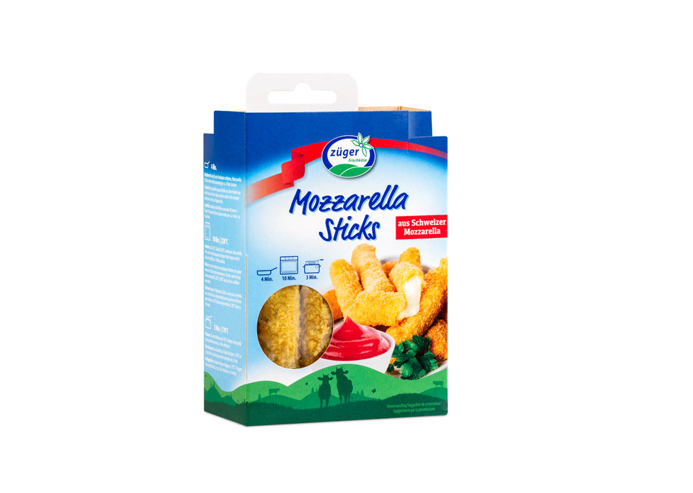 Mozzarella Sticks Züger 170g