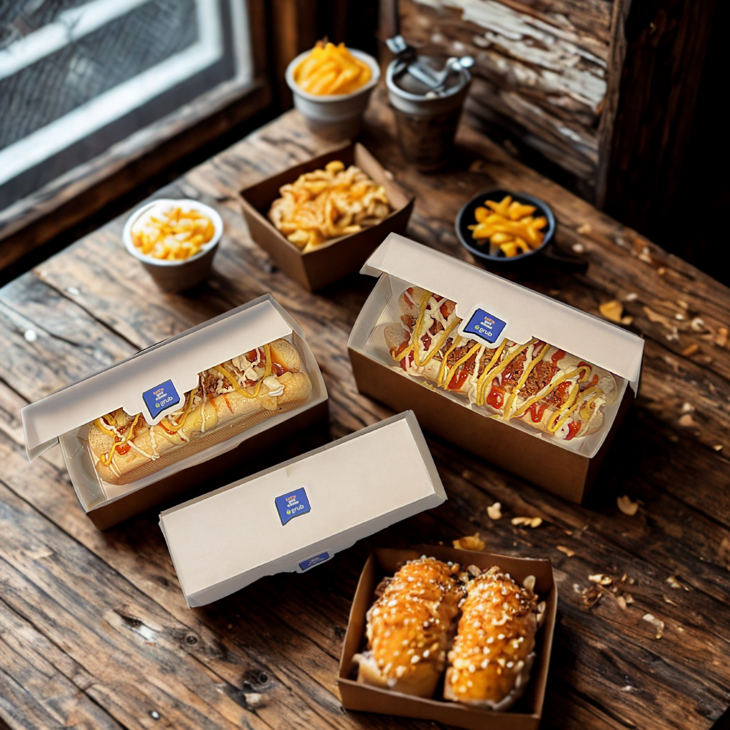 Offre Hot-Dog 3x 9,95 CHF sur Grub!