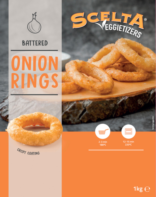 Onion Rings Panés Scelta sg 1kg