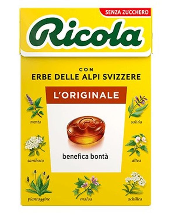 Ricola Bonbons Fleurs de sureau sans sucre 50g
