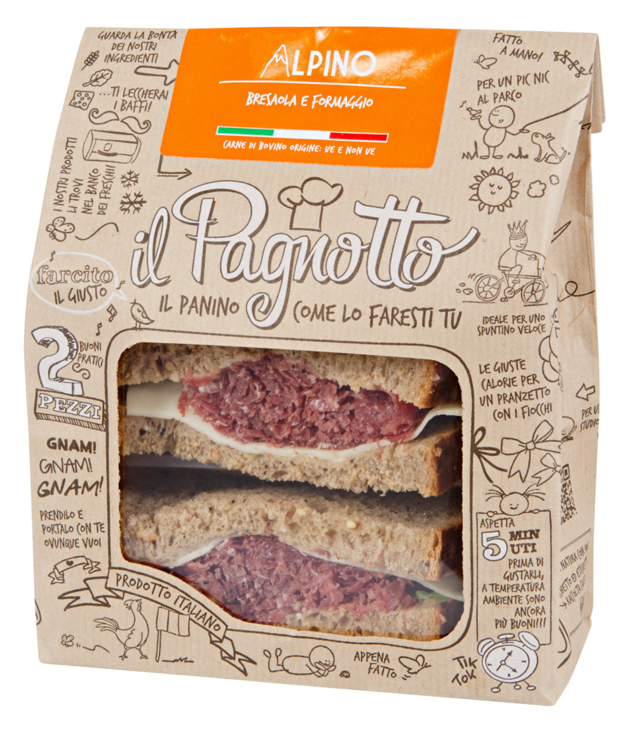 Sandwich Pagnotto Alpino 160g