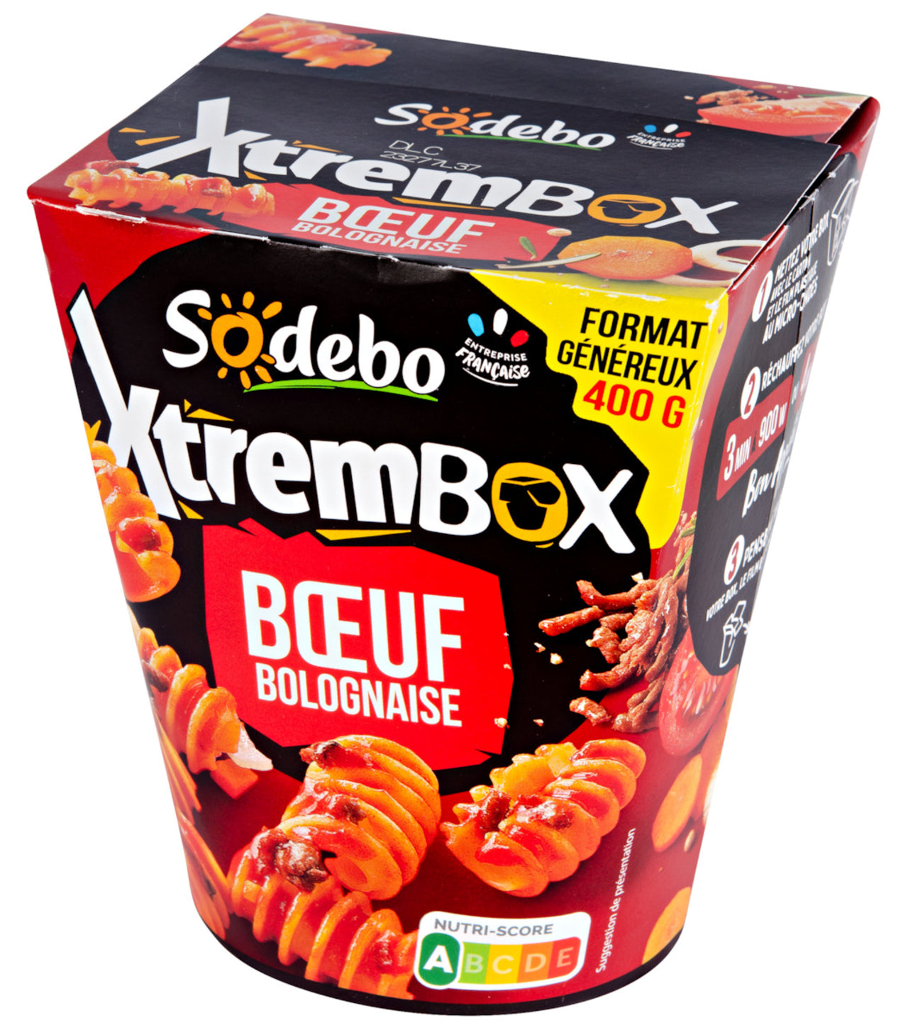Xtrembox Bolognaise, Sodebo 400g