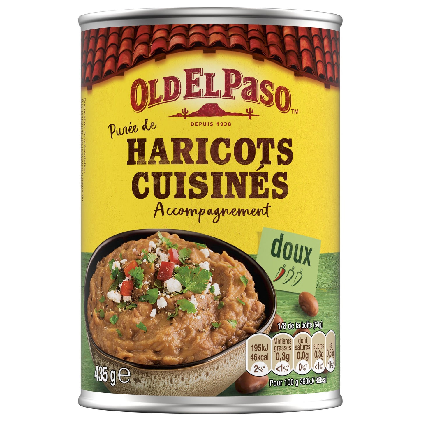 Purée de Haricots Old El Paso 435 gr