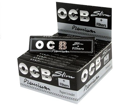 OCB Premium Rolls Papier à cigarette, paquet de 32 pièces
