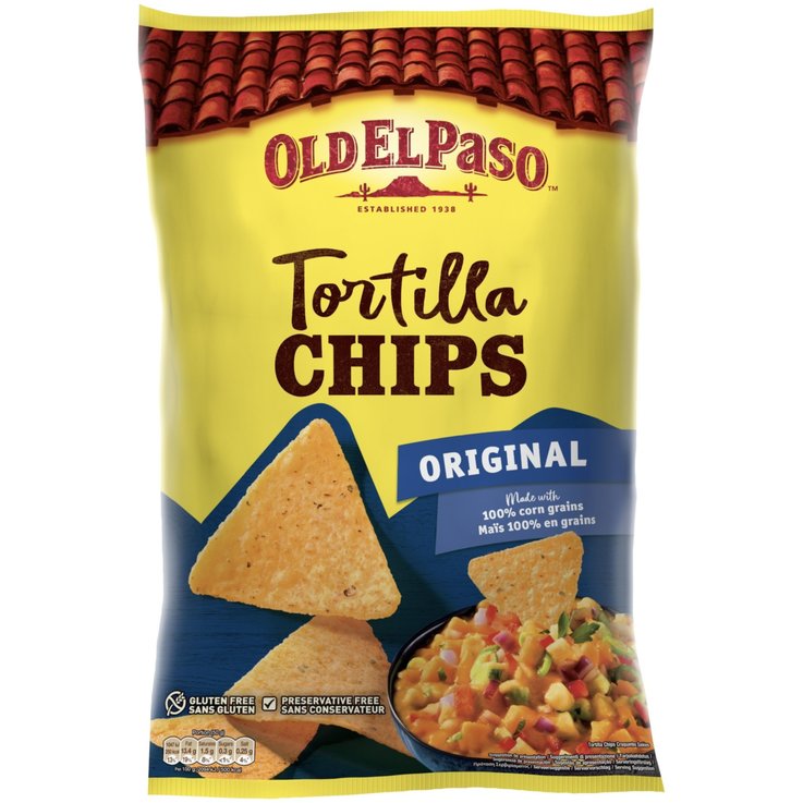 Old El Paso Nachips salés 450g