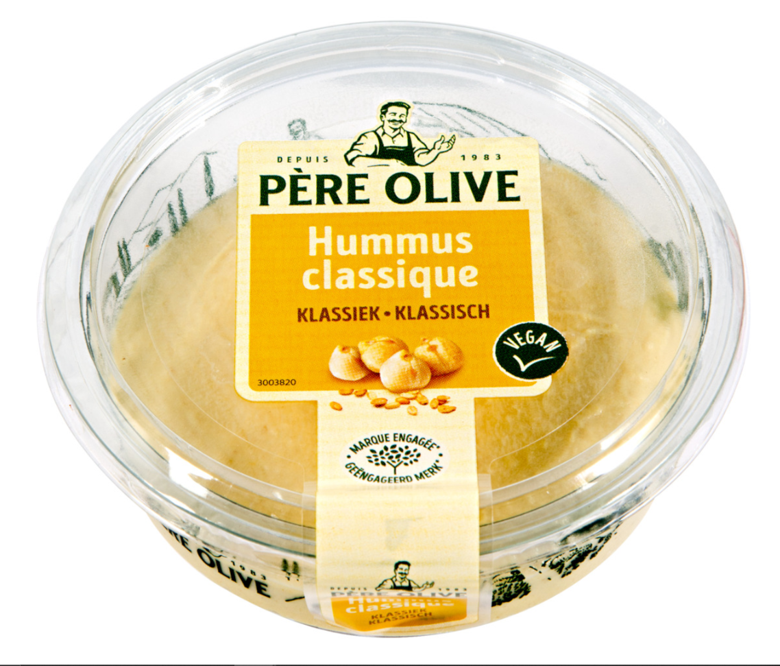 Houmous Nature Père Olive 175g