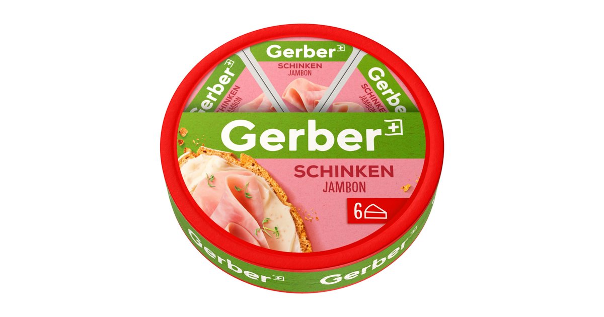 Gerber au Jambon 6 Portions 200 gr