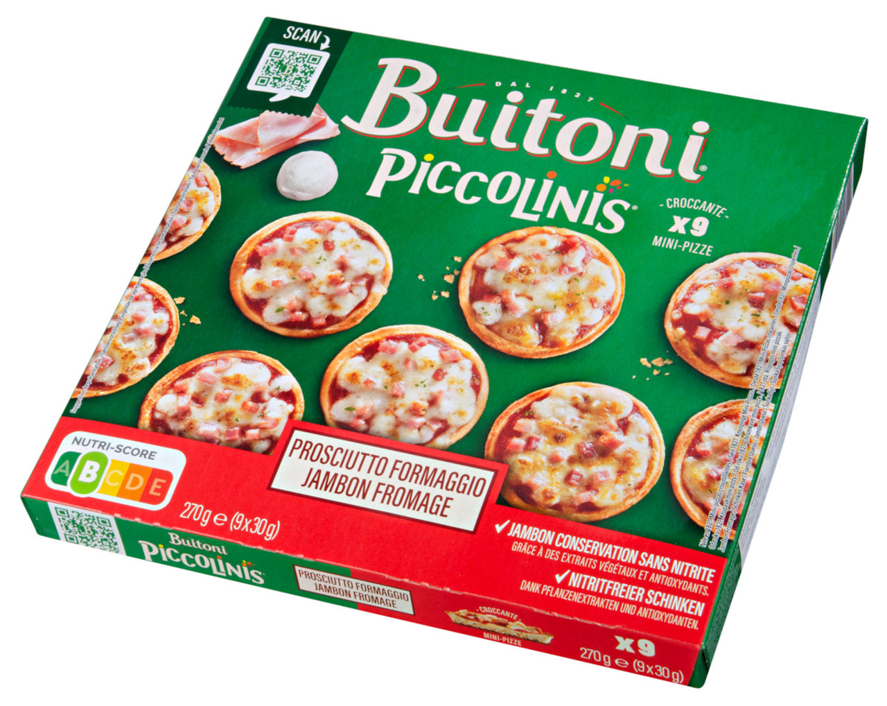 Buitoni Piccolinis Prosciutto, surgelé, 270 g