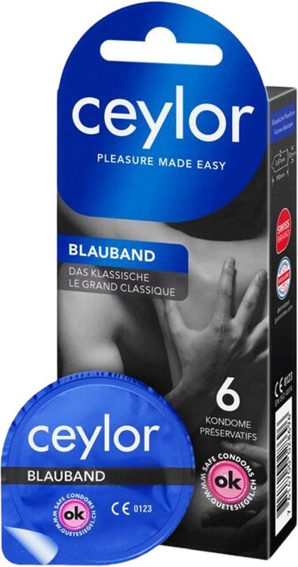 Ceylor Blauband préservatifs (6 pces) 1g