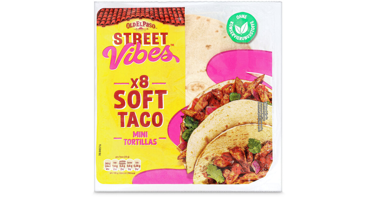 Mini Tortillas Old El Paso 8x