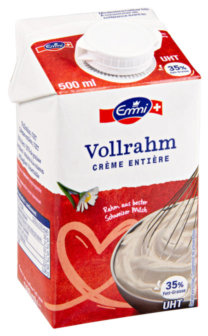 Crème Entière 35 % UHT Emmi 50 cl
