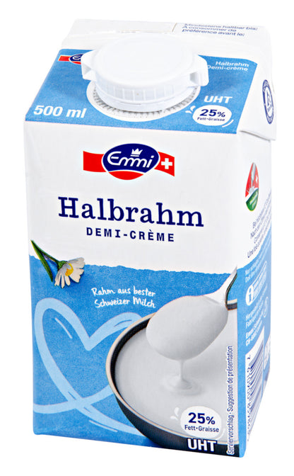 Demi-Crème 25 % UHT Emmi 50 cl