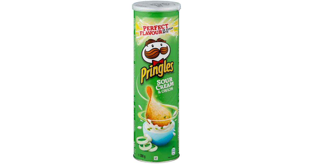 Pringles Sour Cream & Onion 185g