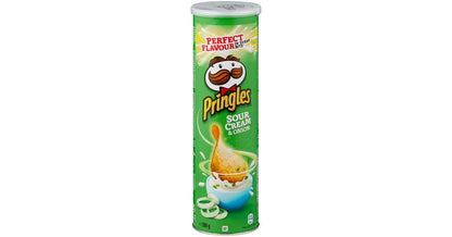 Pringles Sour Cream & Onion 185g
