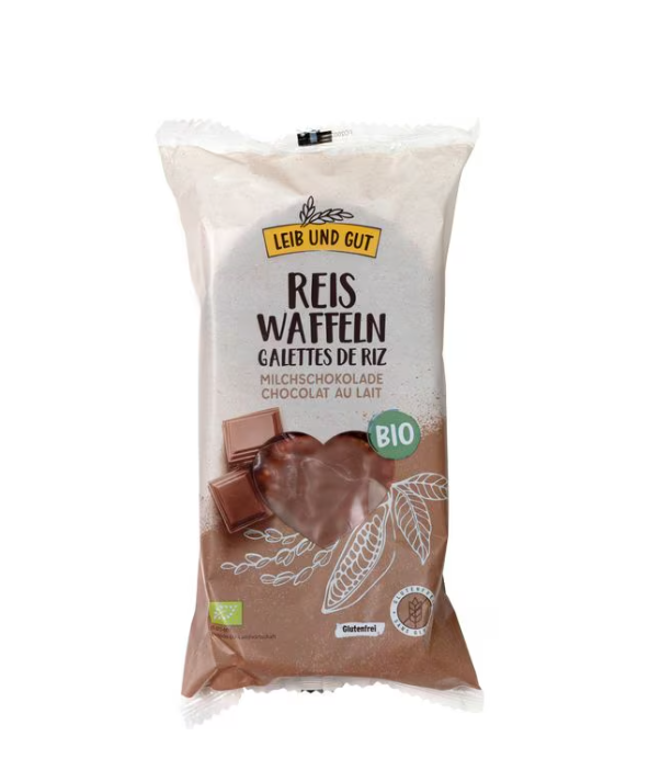 Galettes Riz Chocolat Lait Bio L&G 100g