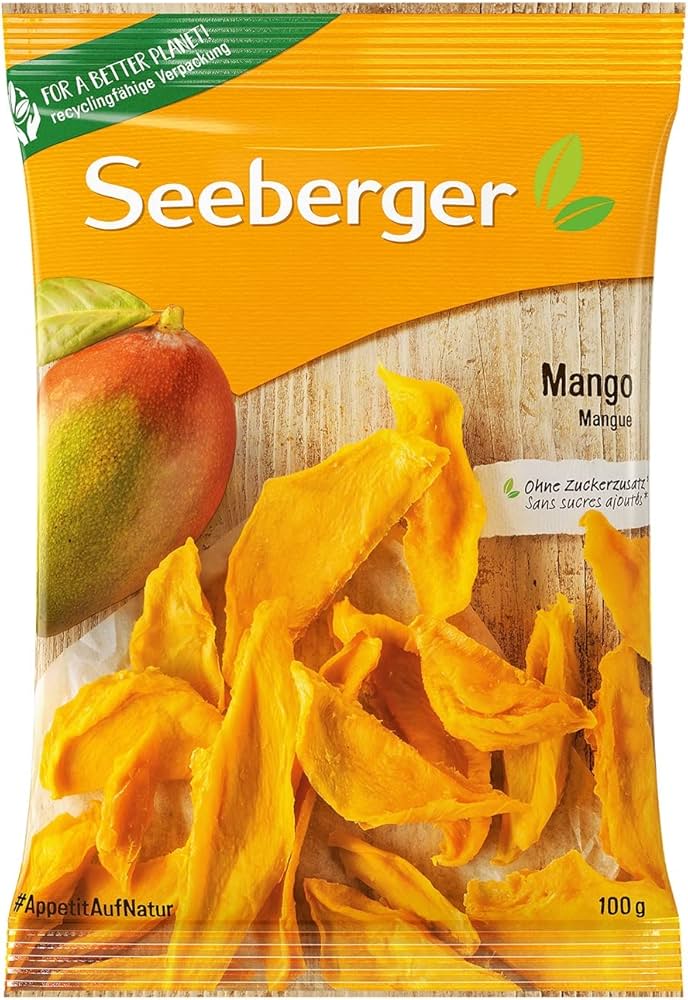 Seeberger asortiment mangue 100g