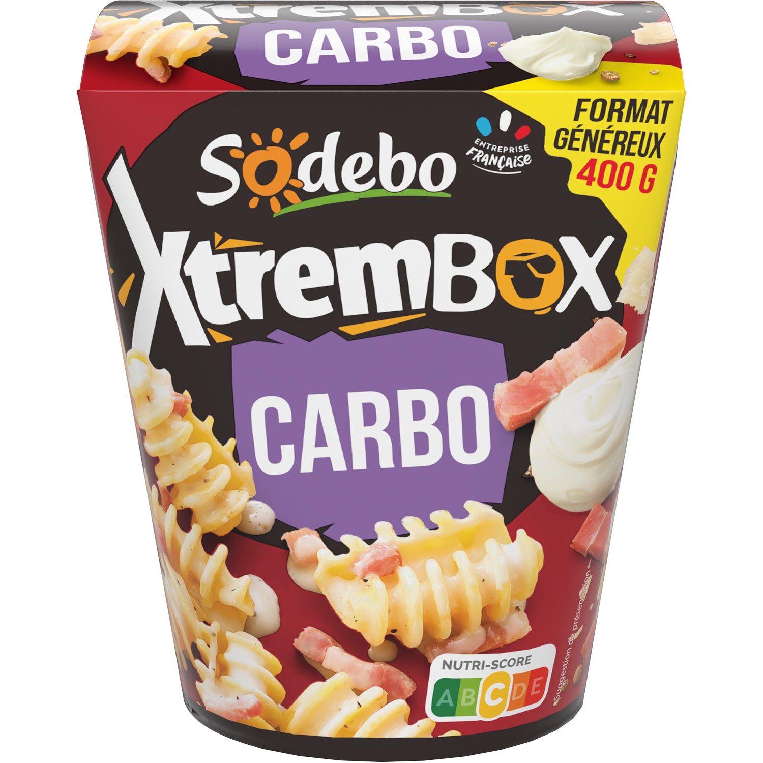 Xtrembox Carbo, Sodebo 400g