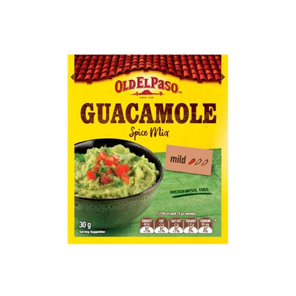 Old El Paso guacamole mix 20g