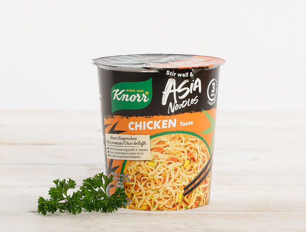 Knorr Asia Noodles Chicken en plastique 65g