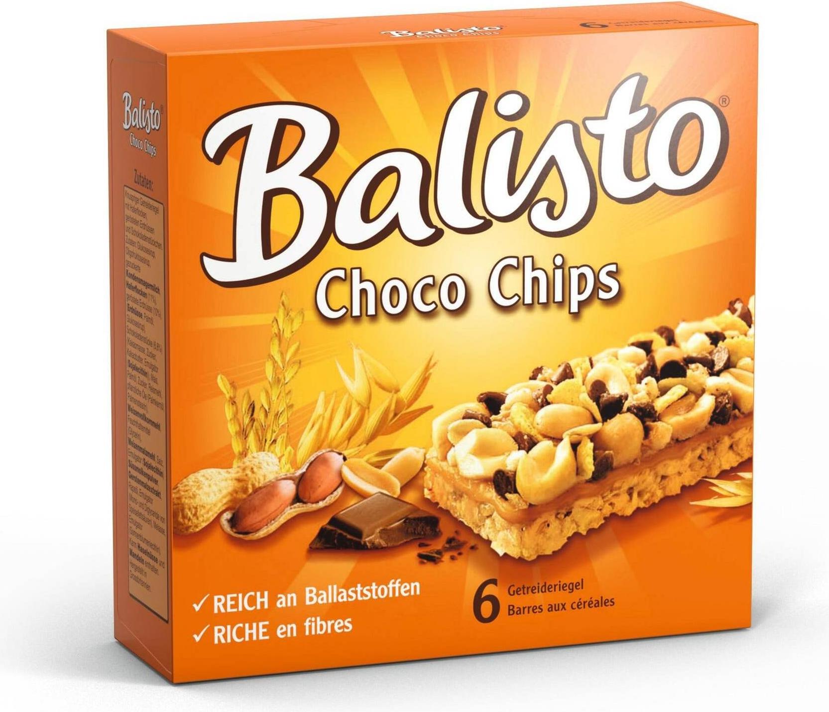 Balisto Choco Chips (6 pcs) 156g