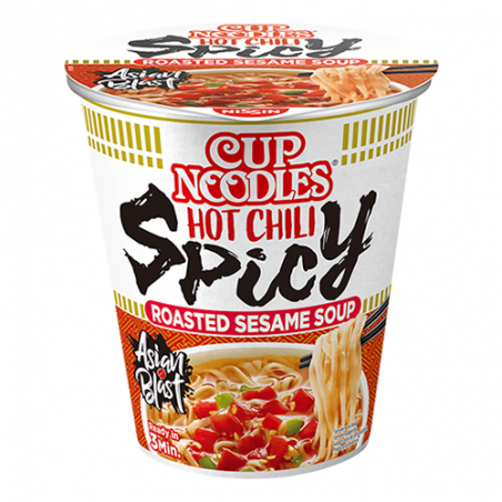 Noodles Spicy Hot Chili Cup Nissin 66gr