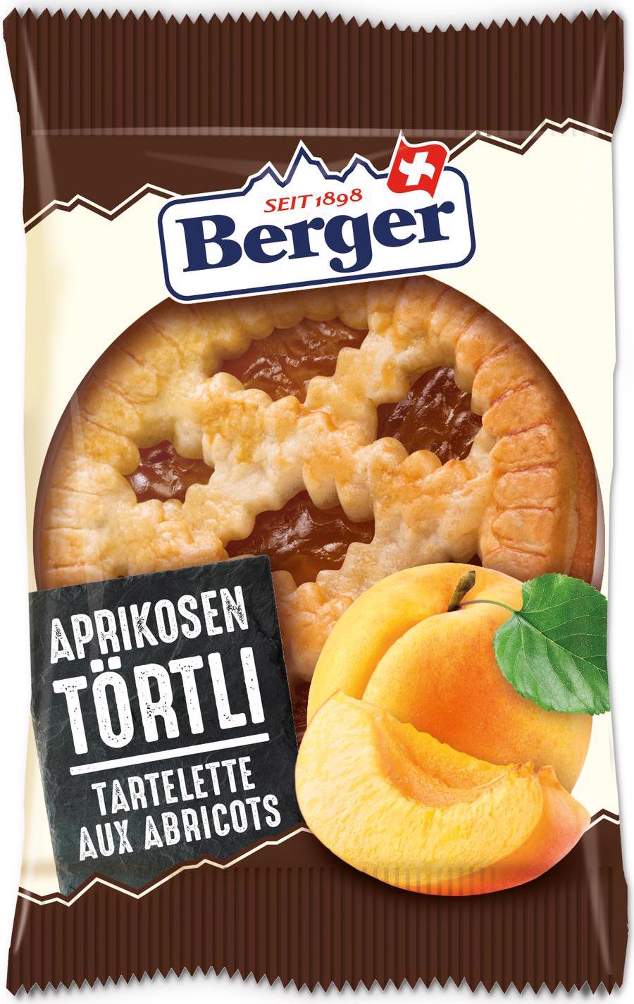 Zweifel Berger Tartelette aux abricots 74g