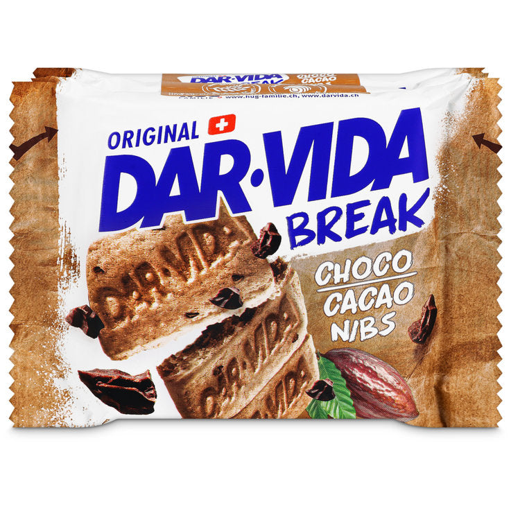 Dar-Vida break Sandwich Noix-Choco 3pièces  46g