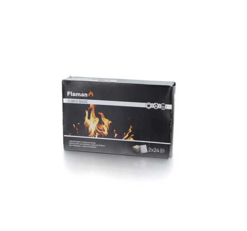 Flaman Allume-Feu Cubes 2x24