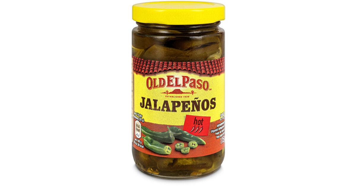Old El Paso Rondelles de jalapeños 215g