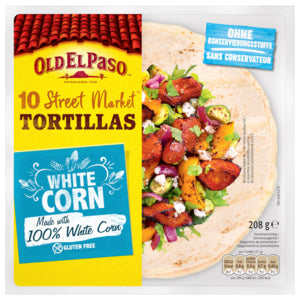 White Corn Tortillas Old El Paso 10x