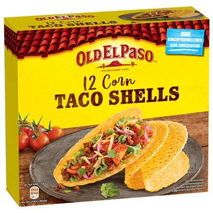 Old El Paso Taco Shells 156g