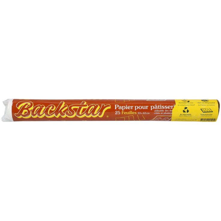Backstar papier cuisson 25 pces